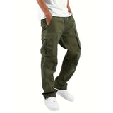Dave - Straight Cut Wide Leg Cargo Pants