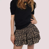 Dounelle - Women Stretch Mini Skirt Lightweight Fit
