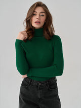 Alvera - Womens Classic High Neck Sweater