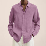 Olivane - Tailored Linen Long Sleeve Shirt