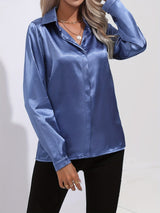 Julia – Women’s Satin Blouse