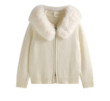 Elaria - Faux Fur Cardigan