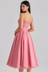 Dlarisse - Double Layer Midi Dress
