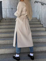 Sorelle – Women’s Belted Double-Breasted Coat