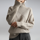 Evelora – Cashmere Turtleneck Jumper for Women