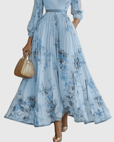 Meira - Pleated Maxi Dress