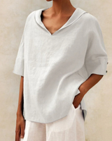 Zaylora - Linen Spring Summer Women Blouse