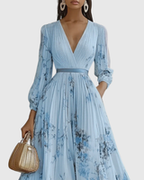 Meira - Pleated Maxi Dress