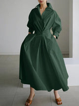 Lynn – elegantní maxi halenkové šaty