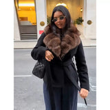 Virelia - Womens Faux Fur Coat