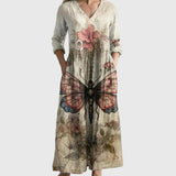Amara – Flowy Maxi Dress With Pockets