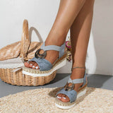 Avalisse – Platform Ring Strap Sandals Women