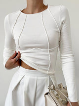 Levera – Women’s Jumpers with Contrast Piping