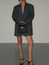 Arlienne – Women’s Longline Lapel Blazer