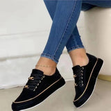 Avnira - Women's Sneakers Gold Accent