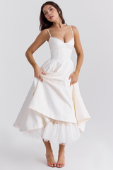 Dlarisse - Double Layer Midi Dress