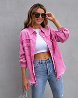 Novalisse – Dámská oversized džínová bunda