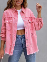Novalisse – Dámská oversized džínová bunda