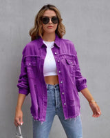 Novalisse – Dámská oversized džínová bunda