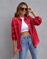 Novalisse – Dámská oversized džínová bunda