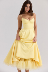 Dlarisse - Double Layer Midi Dress