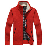 Thoran – Men’s Zip Sweater with Checked Lining