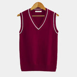 Brennor – Classic V Neck Mens Knitted Sweater Vest