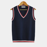 Brennor – Classic V Neck Mens Knitted Sweater Vest