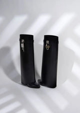Elyndra - Womens Hidden Heel Minimalist Boots