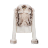 Ariah - Faux Fur Cardigan