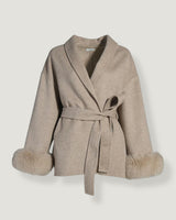 Selmira - Faux Fur Short Coat