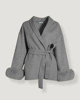 Selmira - Faux Fur Short Coat