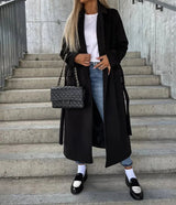 Elanvera – Women’s Long Wool-Blend Coat