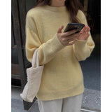 Arlienia – Women’s Soft Fuzzy Knit Jumper