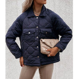 Orlena – Women’s Button Up Quilted Jacket