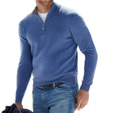 Thorellan – Men’s Wool-Blend Half-Zip Sweater