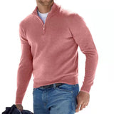 Thorellan – Men’s Wool-Blend Half-Zip Sweater