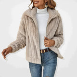 Elenya – Long Fleece Zip Gilet for Women
