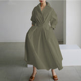 Lynn – elegantní maxi halenkové šaty