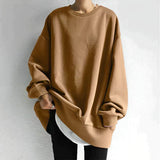 Lorvella – Dámský dlouhý oversized svetr