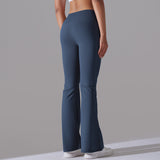 Nianna - Flared High Waist Fitness Leggings