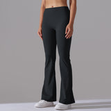 Nianna - Flared High Waist Fitness Leggings