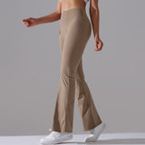 Nianna - Flared High Waist Fitness Leggings
