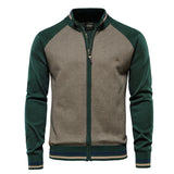 Ravello – Zip Knit Cardigan With Stand Collar