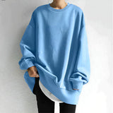 Lorvella – Dámský dlouhý oversized svetr