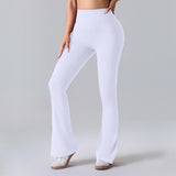 Nianna - Flared High Waist Fitness Leggings