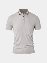 Mercan – Smart-Casual Contrast Collar Polo