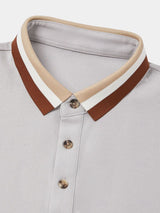 Mercan – Smart-Casual Contrast Collar Polo