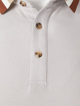 Mercan – Smart-Casual Contrast Collar Polo