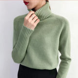 Lysandra – Women’s Cashmere Turtleneck Jumper
